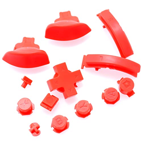 Botones para Nintendo Switch Lite rojo para reparar tu consola portátil 4