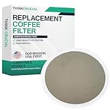 Think Crucial Reusable Deluxe Stainless Steel and Rubber Disk Filter Fits All Toddy(R) Cold Brew System Makers