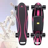 longboard smallest ❤【CADEAU PARFAIT ET COOL】 Notre skateboard électrique n'a pas besoin d'être assemblé, il est donc facile à utiliser et à conduire partout. C'est un excellent choix de cadeau pour les garçons, les filles, les adolescents, les jeunes et les adultes, pour ajouter plus de joie à votre vie !