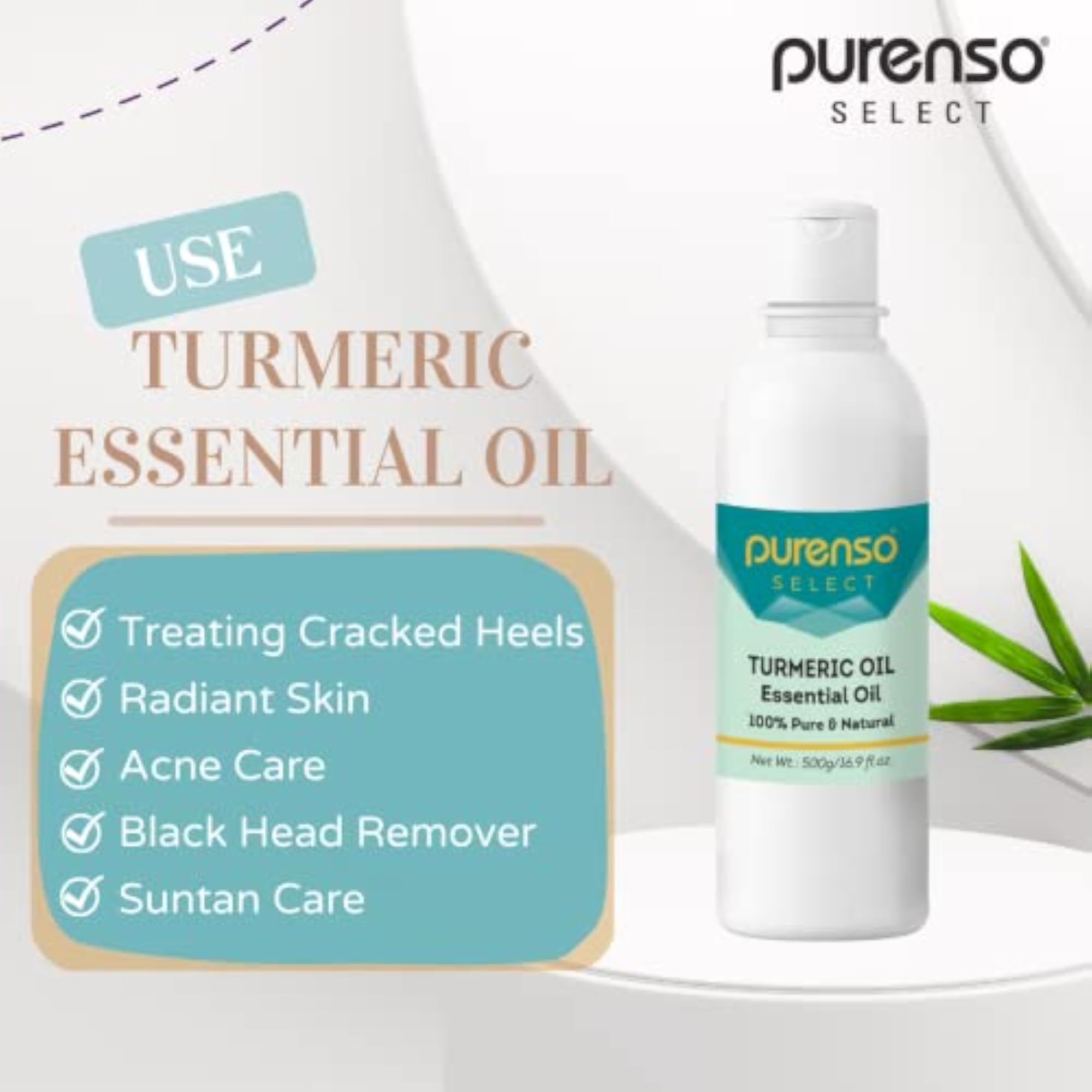 Turmeric Essential Oil, 500g, Natural Healing