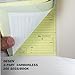 DESEN 2-Part Carbonless Money and Rent Receipt Book, 7-5/8