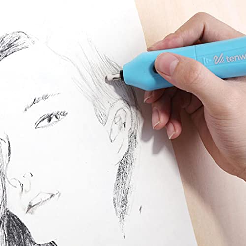 Amleso 50 Pieces 5Mm Electric Eraser Refill White For Automatic Electric Erasers #TOP2