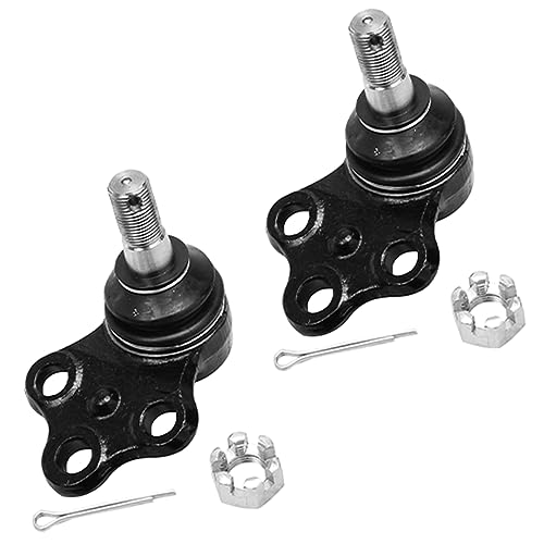 Image of Detroit Axle - 8pc Front End Kit for 96-04 Nissan Pathfinder, 97-03 Infiniti QX4, Lower Control Arms Outer Tie Rod Ends Sway Bars Ball Joints 1996 1997 1998 1999 2000 2001 2002 2003 2004 Replacement