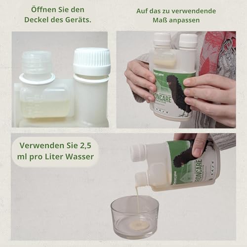 Broncare Respiratorischer Zusatz mit ADEC - 250 ml für Hühner, Geflügel und exotische Vögel - Mit ätherischen Ölen, Immunsystem- und Atemwegsstärkung - Enthält Echinacea, Minze und Rosmarin