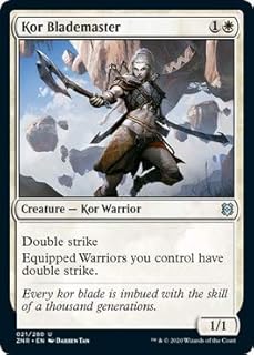 Magic: The Gathering - KOR Blademaster - Foil - Zendikar Rising