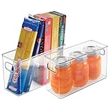 MATERIAL RESISTENTE: El organizador de nevera está hecho de plástico resistente libre de BPA. Para garantizar una larga vida útil del producto, se debe lavar a mano, nunca en el lavavajillas.