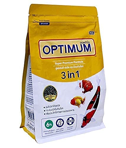 JAINSONS PET PRODUCTS Optimum 3 in 1 Super Premium Formula Fish Food for Carp, Goldfish and Cichlid Spirulina 6% Floating Type Small Pellet (400 g) (Pack of 1) (B09JLZTV32) Amazon Price History, Amazon Price Tracker