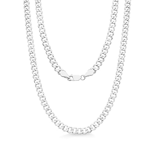 AMENNA, Conjunto Grumet 5,5mm Corrente 60cm e Pulseira Masculina Prata 925