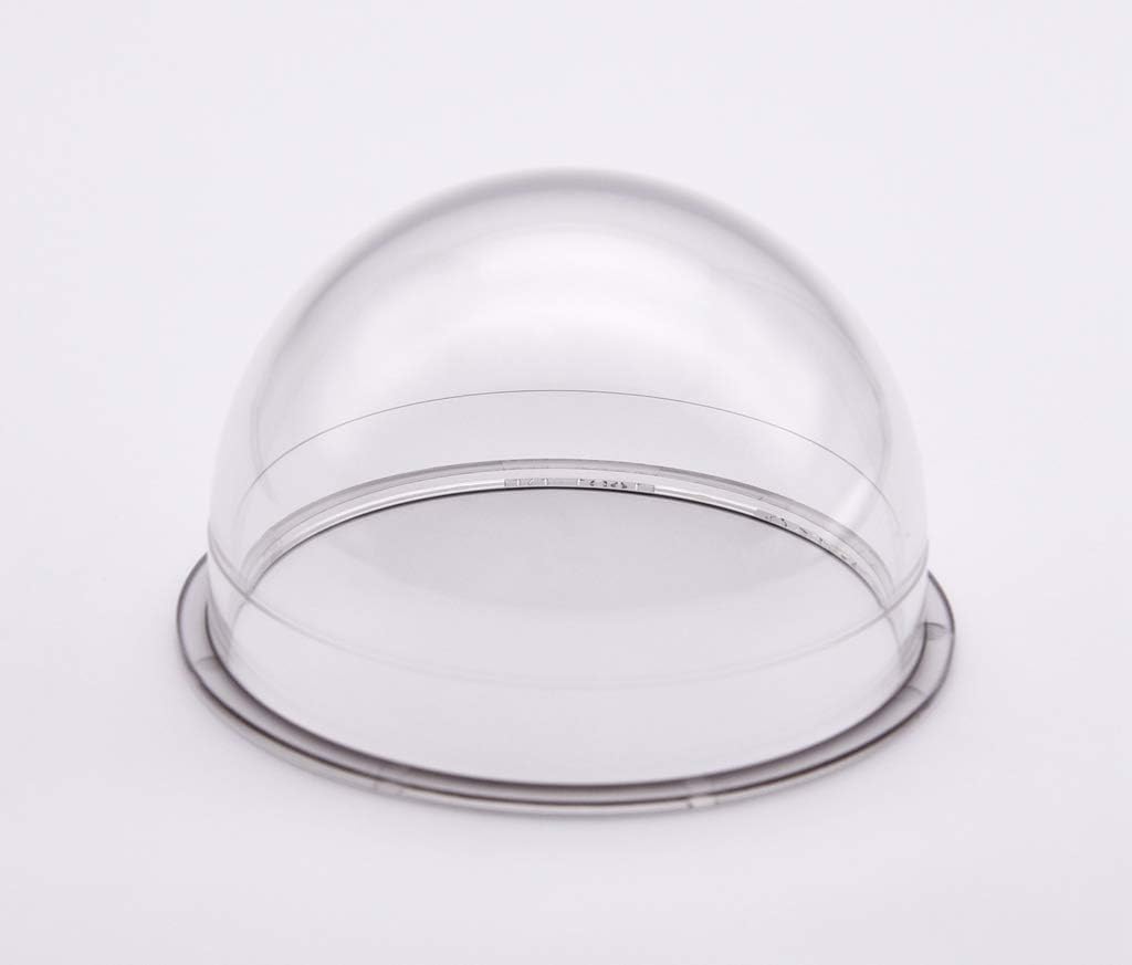 JMX Acrylic/PC CCTV Replacement Clear Camera Dome Cover Security Camera Housing Pet Dog Fence Window Skylight Window (3.8 Inches, Transparent)