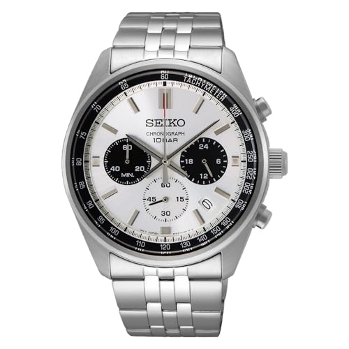 SEIKO SSB425 �����Y �G�b�Z���V���� - �V���o�[�_�C���� �X�e�����X�X�`�[���o���h 100���[�g���h��, �V���o�[, ���_��