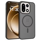 oneplus 5 recovery black screen Compatible avec OnePlus 15 5G Jiajihua Coque Compatible avec OnePlus 15 5G,Compatible avec MagSafe,Coque Anti-Chute magnétique [TPU Souple + Coque arrière en PC] 2 en 1 Black