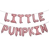 Little Pumpkin 16 Inch Multicolor Mylar Aluminum Foil Balloons for Thanksgiving & Halloween