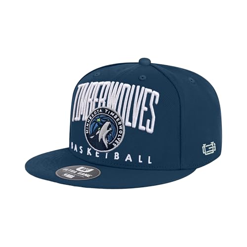 Ultra Game Adults NBA Official Teamster Ultimate Baseball Cap Hat Minnesota Timberwolves Team Color One Size