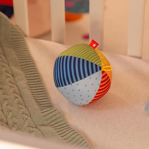 SIGIKID 49580 Softball klein Baby Activity PlayQ Mädchen und Jungen Babyspielzeug empfohlen ab 3 Monaten mehrfarbig