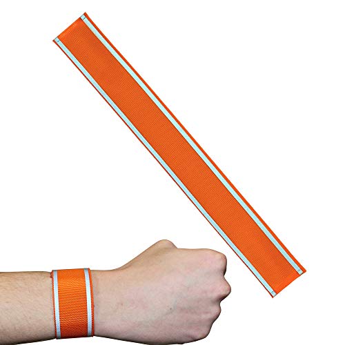 AAkron Reflective Snap Band for Safety Programs and Outdoor Events One Size fits All - Set of 12 - Thumbnail 3