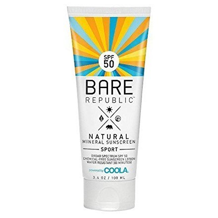 Bare Republic Mineral Sport Body Sunscreen Lotion SPF 50 - 3.4 oz TRG