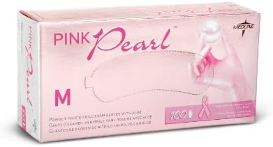 Generation Pink Pearl Nitrile Exam Gloves X-Small CASE of 1000