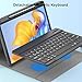 JZCZMCE Keyboard Case for Huawei MatePad Pro 12.2 inch 2024, 7 Color Backlit, Built in Pencil Holder, Magnetic Detachable Wireless Keyboard with Bluetooth Mouse,Black