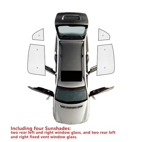 Pare-soleil Tesla Model 3 vitres arrière protection complète