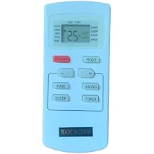 Replacement Remote Control Replace for TV/Audio/Projector for Airwell AWPO-MAF009-C11 AWPO-MAF012-C11 Room Air Conditioner