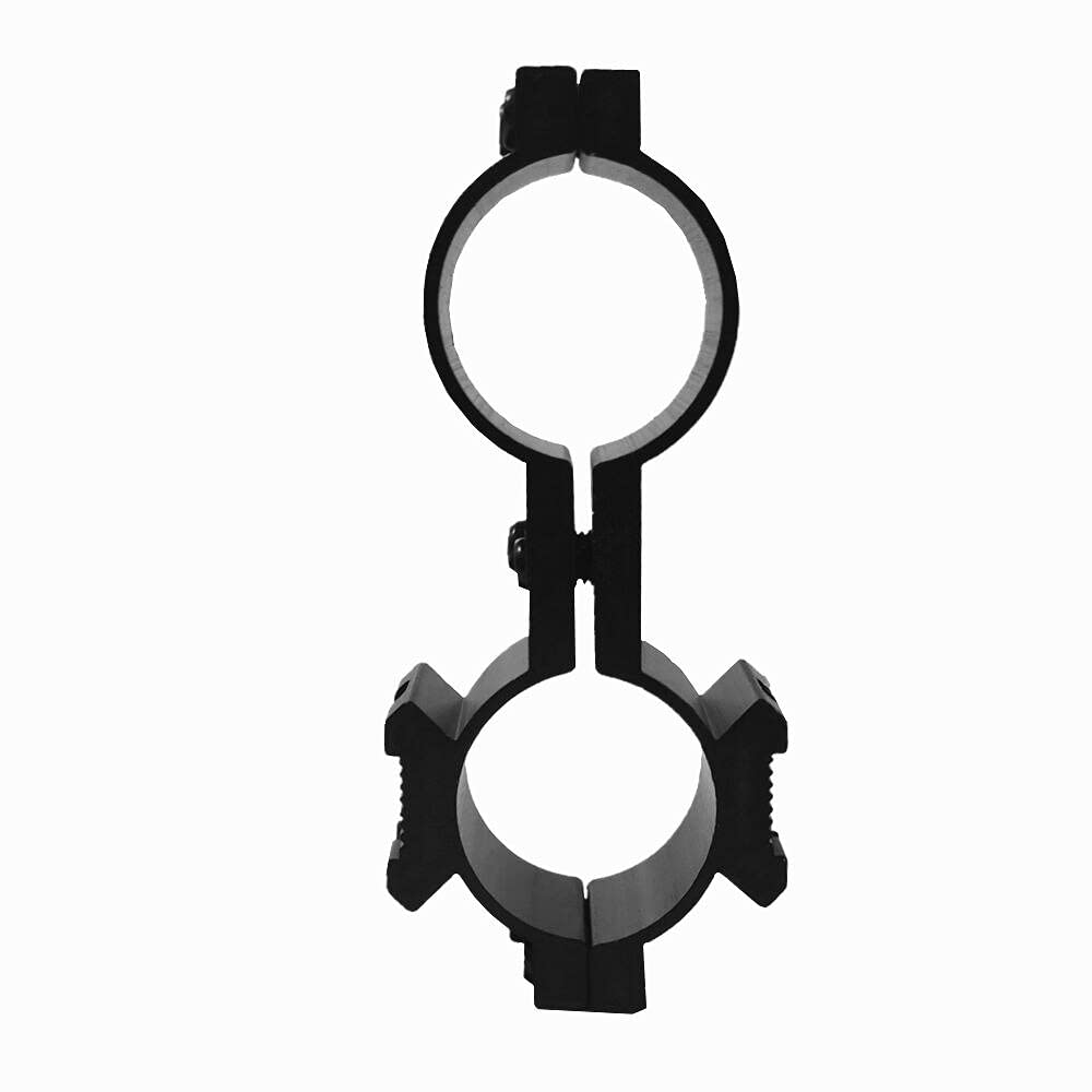 FIRECLUB Dual 1 Inch Mount Tube Ring for 1" Flashlight/Scope/Sight +1 Wrench