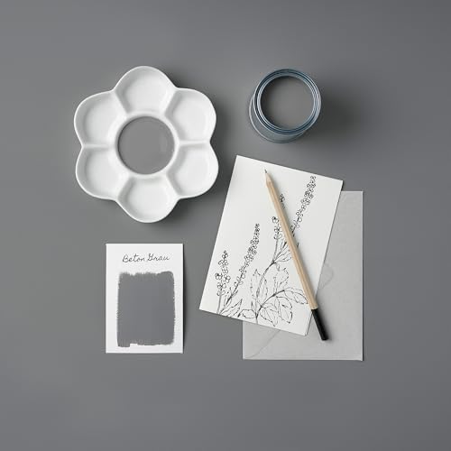 Rust-Oleum Wasserabweisender Küchenfliesenlack in mattem Finish -Betongrau 750ml