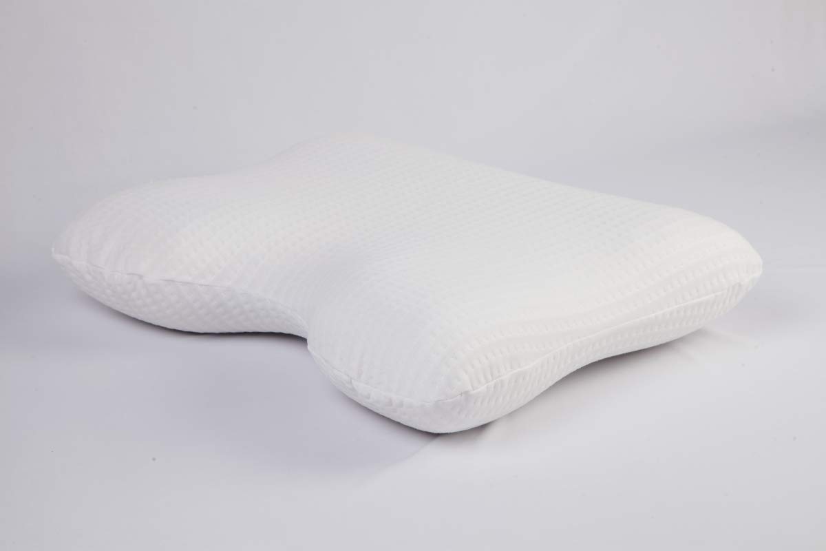 Oreiller orthopédique en mousse de gel d'eucalyptus - 55 x 40 x 11 cm - Mousse à mémoire de forme - Oreiller de soutien pour la nuque - Coussin doux et doux