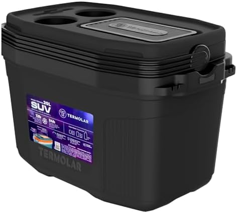 Caixa Térmica Cooler Com Alça Praia Pesca Camping 20 Litros - Alç...