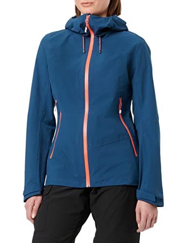 Mc Kinley Damen Rinno Jacke, NAVY/RED LIGHT, 42 EU
