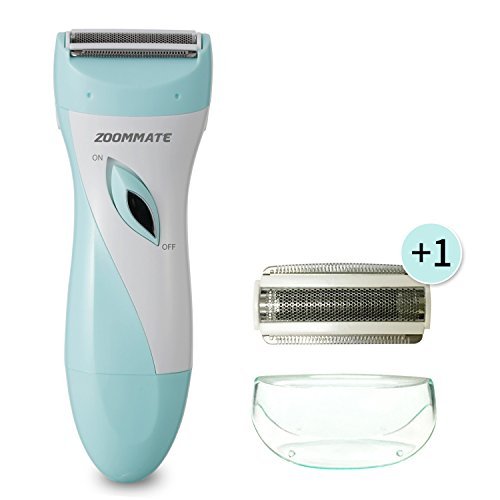 ZOOMMATE Electric Shaver for Women, Wet or Dry Use Electric Razor, Bikini Trimmer Body Cordless Hair...