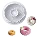 Pamtns Moulle à Gateau Silicone Moule à Gâteau Dessert Turbine Professionnel Moule four Beignet Mousse Moule à Gâteau Forme de Tourbillon Faire un Gâteau Mousse au Pain Moule à Beignets Blanche