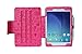 i-UniK Samsung Galaxy TAB A 8.0 inch Compatible SM-T350 case Slim Folio Case w/Auto Sleep Awake [Bonus Stylus] (Cute Pink)