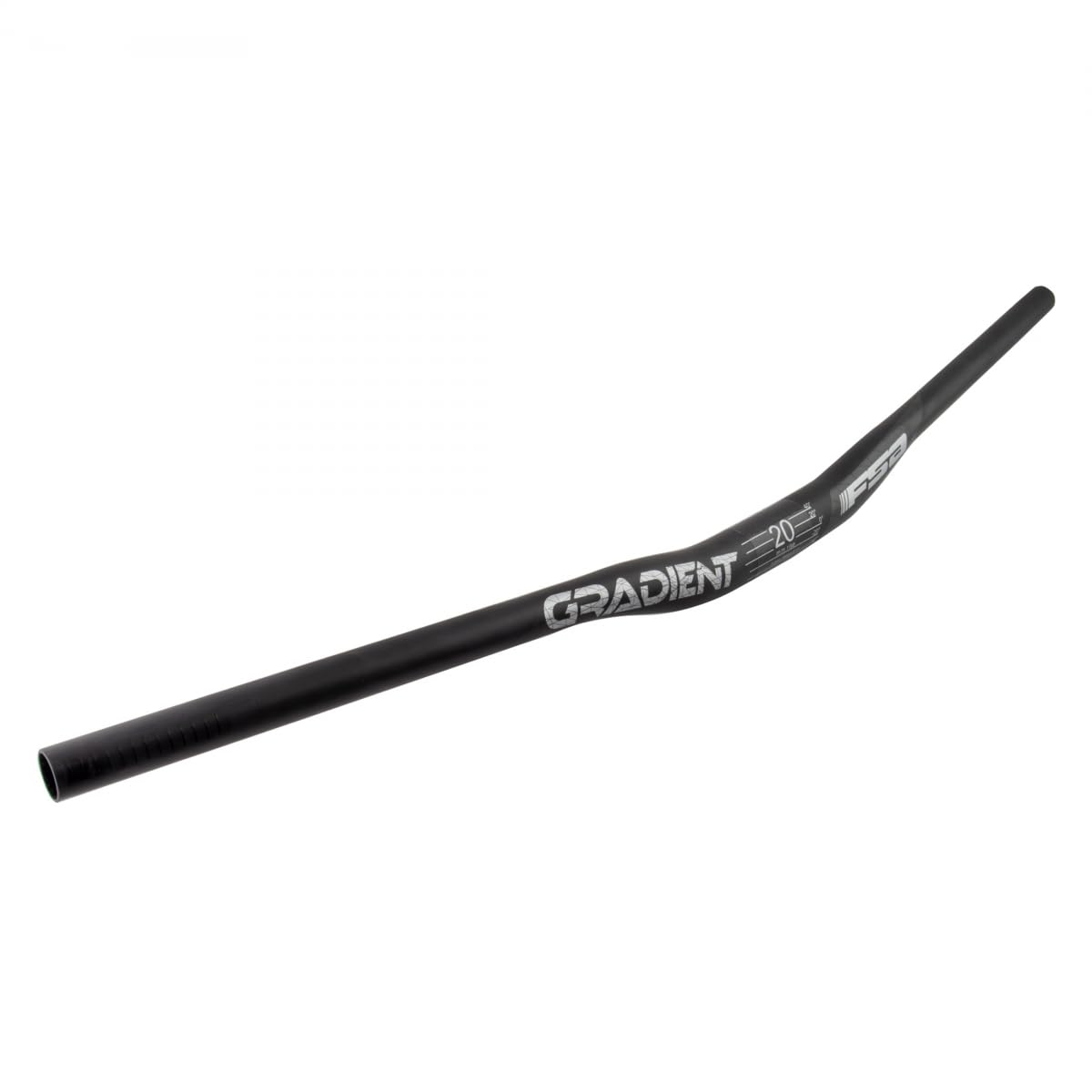 FSA Full Speed Ahead Gradient Carbon Riser Bar, (31.8) 20mm/800mm