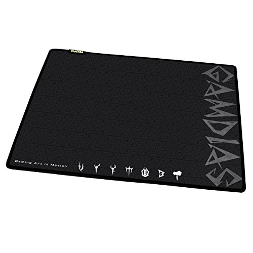 Gamdias NYX Gaming Mouse Mat Speed Edition(L) with Speedy & Smooth Design, Double-layer Fabrics and Non-slip Design (GMM1500)