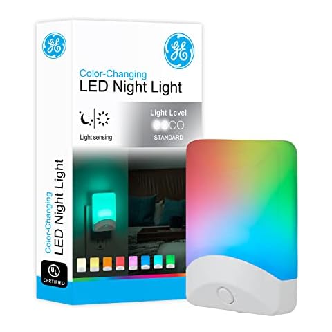 GE Color-Changing LED Night Light Cover