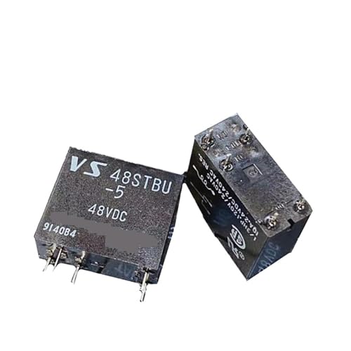 Relais 5 broches 48 V CC VS 48STBU-5 lot de 10 pour réparer une carte de commande en panne