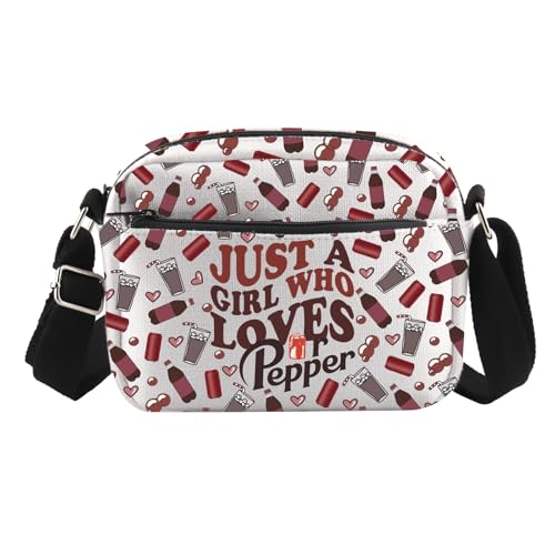 TSOTMO DR.P Merch DR.P Drinks Gift Soda Drinks Lovers Gift DR.P Beverage Crossbody Bag for DR.P Lovers (PPE cross2)