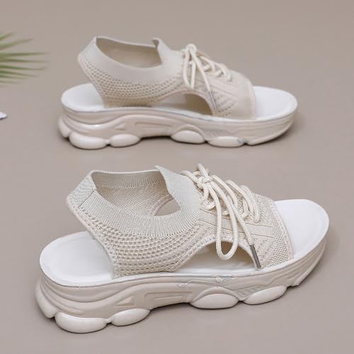 Sandales orthopédiques femmes chaussures de sport de plage d'eau respirantes en tricot - 7
