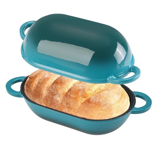 Nsirons Enameled Cast Iron Sourdough Bread Oven