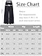 SEAUR Palazzo Hose Damen Lang Tanzhose Bauchtanz Pilates Yoga Locker Hose Weites Bein Sommerhose Weich Freizeithose M