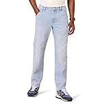 Amazon Essentials Men's Relaxed-Fit Workwear Carpenter Jean, Light Blue Wash, 40W x 32L