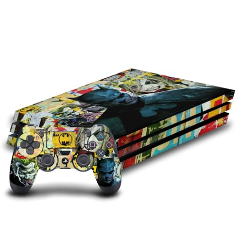 Protégez votre console des rayures avec le skin PS4 Pro Batman en vinyle Head Case Designs