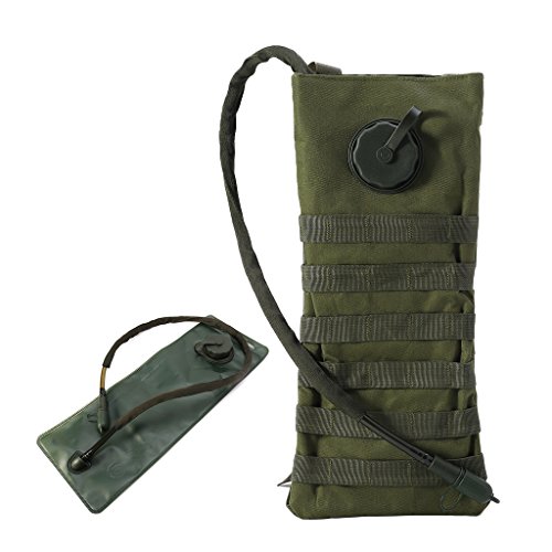 Molle: Mochila de hidratación militar  2 5  Army Green