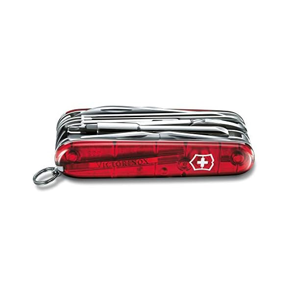 Victorinox Taschenmesser Cyber Tool L (39 Funktionen, Metallfeile, Bit-Schlüssel, Kugelschreiber, Zange) rot – Bild 4