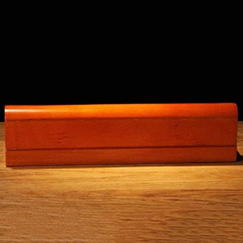 Tobacco Stand Display Rack, Wooden Tobacco Pipe Stand Display Holder, Wooden Tobacco Pipe Stand - Pipe Rack Display Holder - Solid Wood Hand Carved Straight L-Shaped Holder for 5 Smoking Pip