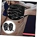 BESPORTBLE 2pcs Martial Arts Kick Pads Durable Boxing Hand Targets for Training Impact Absorption PU Grip for Sparring and Skill Development