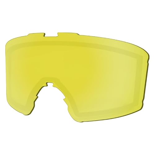 Image of EZReplace Lenses Replacement for Oakley LINE MINER M Snow Goggles (Non-Polarized Lenses) - Fits Oakley LINE MINER M Frame (Night Vision Yellow)