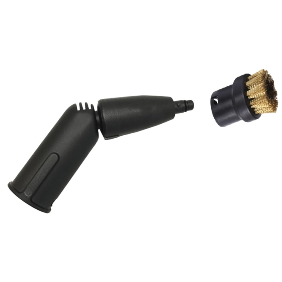 Compatible con el juego de cepillos de limpieza a vapor K-archer serie SC – Boquilla turbo y cepillo redondo de cobre para una limpieza sin esfuerzo
