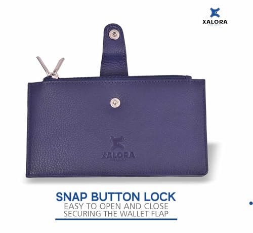 XALORA Women's RFID Blocking Large Bifold Wallet – Multi-Card Holder with Zipper Pocket, Premium Leather Clutch Purse​4