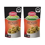 Aceituna Sin Hueso Serpis 2 Pz de 1.5 Kg